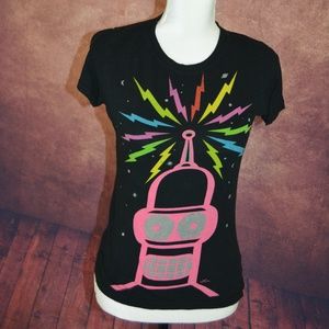 Futurama Bender pop art t